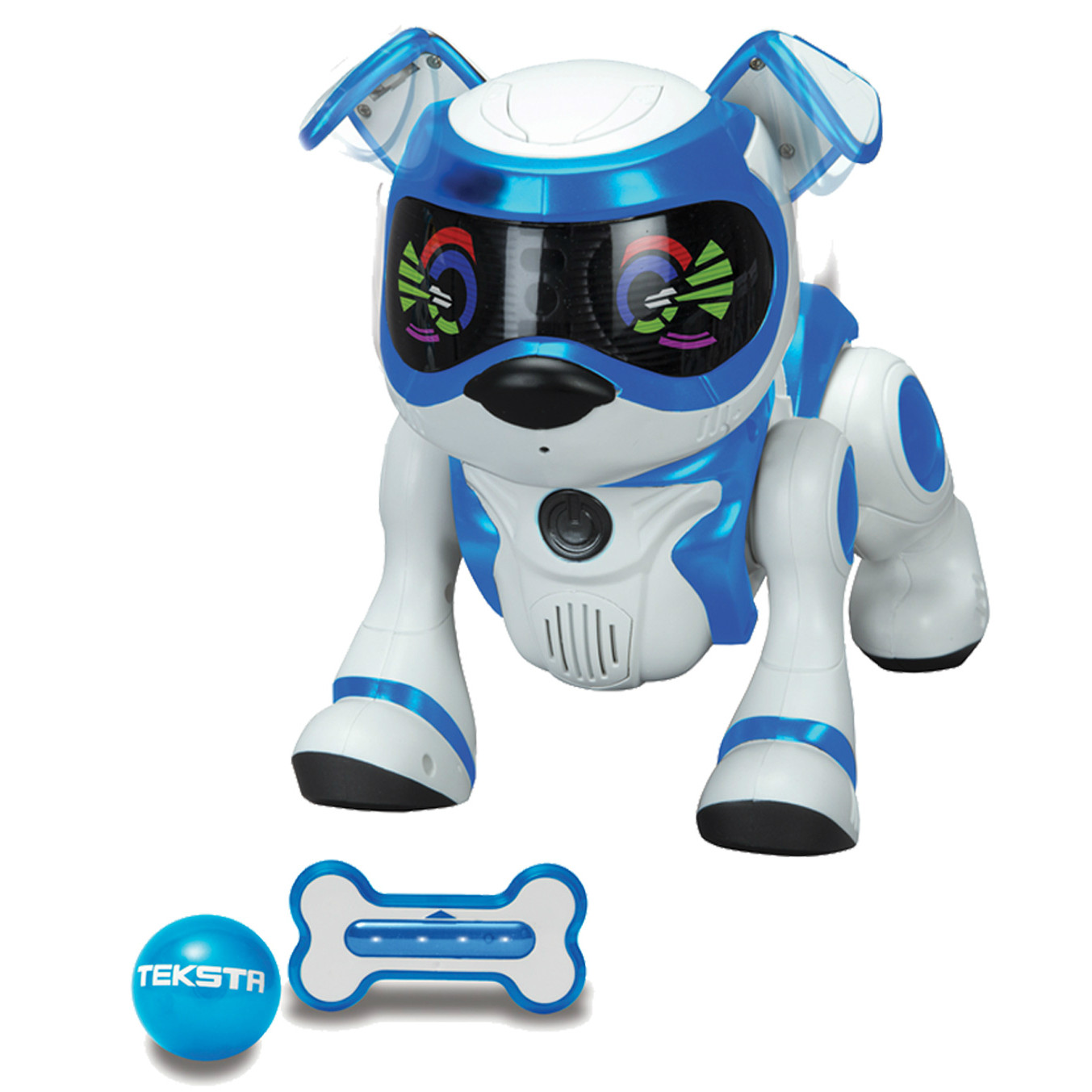 chien bleu robot
