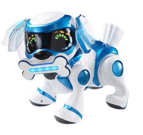 teksta robot chien bleu